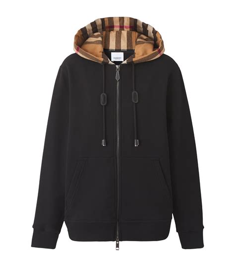 burberry vintage check hoodie|burberry hoodie prices.